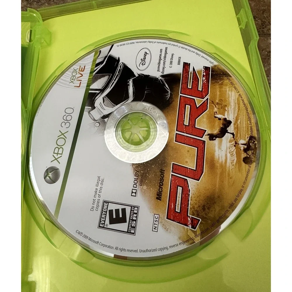 LEGO Batman: The Videogame / Pure (Microsoft Xbox 360, 2009) Complete w/ Manual